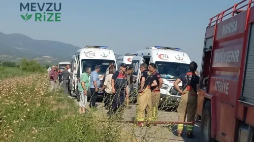 Manisa'da Feci Kaza: Yolcu Minibüsü Şarampole Yuvarlandı, Çok Sayıda Yaralı!