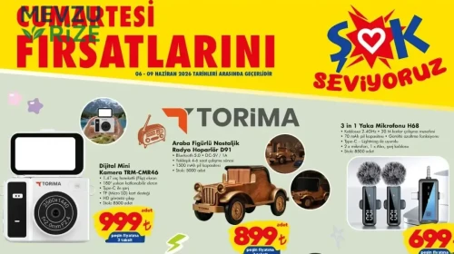 ŞOK 6 Haziran 2026 Aktüel Ürünler Kataloğu Raflarda