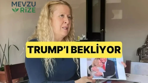 Trump'ın Kızı Olduğunu İddia Eden Necla Özmen, Sarma ve Baklava ile Trump'ı Bekliyor