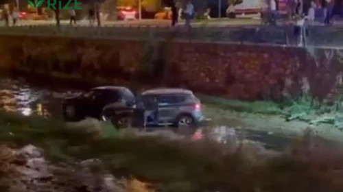 Dereye Uçan İki Araç, Makas Atma Kazası Sonucu Facia Yaşandı