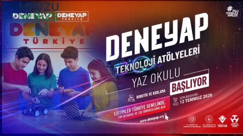 Yaz tatilinde teknoloji öğrenmeye var mısın? Bakanlık duyurdu: DENE YAP başlıyor!