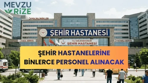 Sağlık Bakanlığı, Şehir Hastanelerine Binlerce Yeni Personel ve İşçi İstihdam Edecek