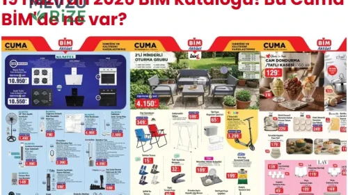 19 Haziran 2026 BİM kataloğu! Bu Cuma BİM'de ne var