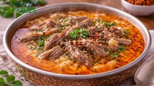 Kahvaltıya Farklı Bir Lezzet: Protein Dolu Beyran Çorbası Tarifi