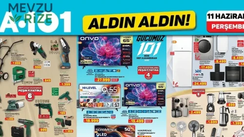 A101 11 Haziran 2026 Aktüel Ürünler Kataloğu İndirimleri Açıklandı