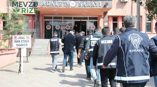 Ordu'nun da aralarında bulunduğu 5 ilde suç şebekesine yönelik gerçekleştirilen operasyonda 7 kişi tutuklandı.