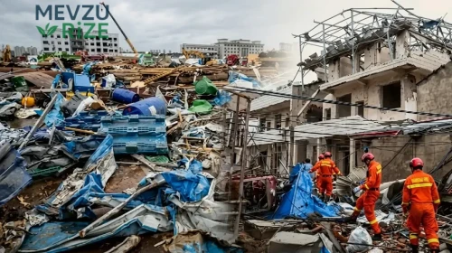 Çin'de Şiddetli Yağışlar Can Aldı: 15 Ölü, 50 Bin Kişi Tahliye Edildi