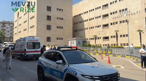 Bursa Adliyesi'ndeki davada taraflar arasında kavga: 10 kişi gözaltına alındı