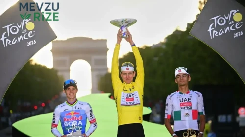 Tour De France'da zafer Tadej Pogacar'ın oldu