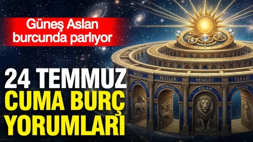 Aslan Burcunun Işıltısı: 24 Temmuz Cuma Günlük Burç Yorumları!