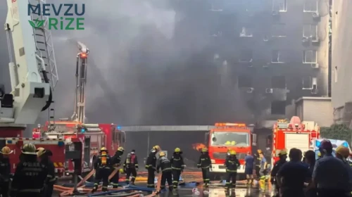 Çin'de ayakkabı fabrikasında yangın! En az 28 kişi hayatını kaybetti