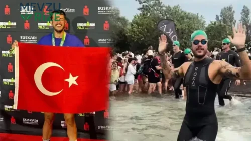 Orkun Işıtmak, İspanya'da zorlu Ironman Yarışını Tamamlarken Eleştirilerine Madalyayla Cevap Verdi!