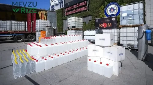 Yılbaşından İtibaren 500 Bin Litre Sahte ve Kaçak İçki Yakalandı!