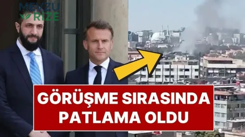 Fransa Cumhurbaşkanı Macron'un Konakladığı Otelin Etrafında Patlama Gerçekleşti