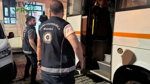 Artvin'de Kaçak Göçmenlere Yönelik Operasyon Gerçekleştirildi