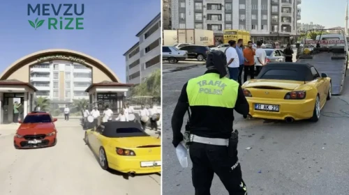 Düğün Konvoyunda Drift Yapan Sürücüye 156 Bin TL Ceza Uygulandı