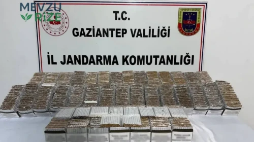 Gaziantep'te kaçakçılık operasyonunda 3 kişi yakalandı
