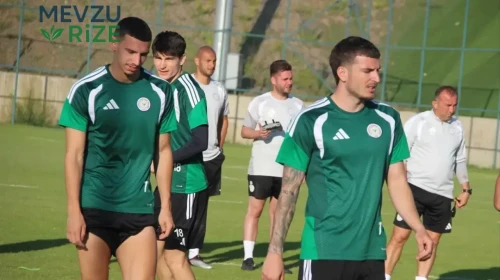 Çaykur Rizespor'da yeni sezon hazırlıkları devam ediyor