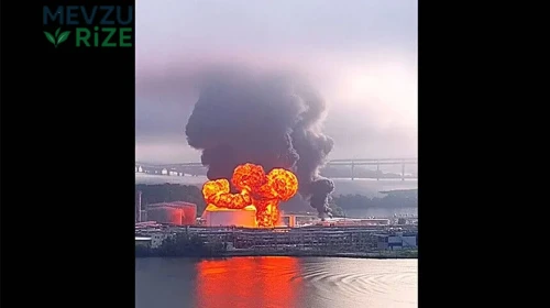 Rusya'daki Petrol Terminaline İHA ile Saldırı Gerçekleşti