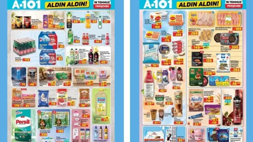 A101 16 Temmuz 2026 Aktüel Ürünler Kataloğu Yayımlandı! Elektrikli Araç, QLED TV ve Dev İndirimler