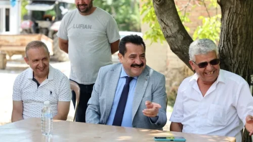 Başkan Ertemur, kırsal mahallelerde incelemelerde bulundu