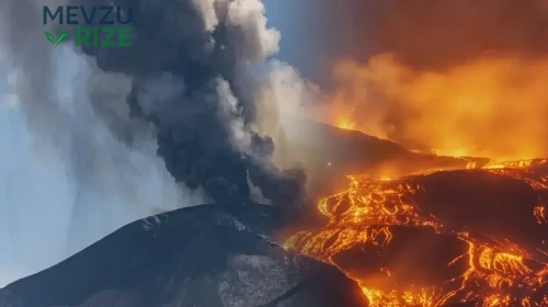 Etna Yanardağı'nda Güçlü Patlama: Uçuşlar 14:00'a Kadar İptal Edildi, Kırmızı Alarm Yayınlandı!