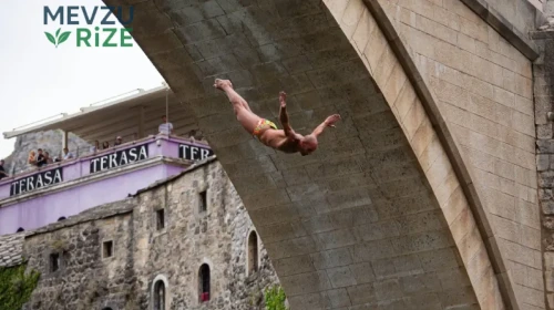 Mostar Köprüsü'nde 460 yıllık atlama heyecanı