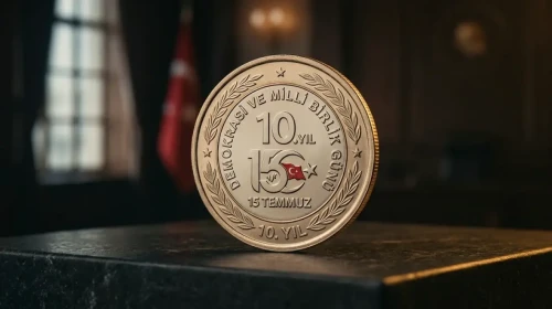 Darphane'den Önemli Duyuru: 15 Temmuz Demokrasi ve Milli Birlik Günü İçin Özel 5 TL', 10. Yıl Hatırası Olarak Basıldı