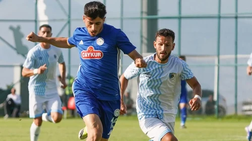 Erzurumspor ve Rizespor, hazırlık maçında galip gelemedi: Skor berabere!