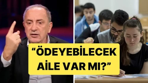 Fatih Altaylı, Özel Tıp Fakültelerinin Yüksek Ücretlerine Aleyhinde Sesini Yükseltti