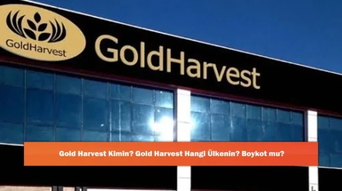 Gold Harvest Kimin? Gold Harvest Hangi Ülkenin? Boykot mu?