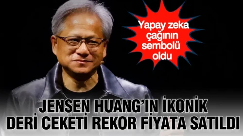 Jensen Huang'ın Efsanevi Deri Ceketi Tarihi Bir Fiyata El Değiştirdi: Yapay Zeka Döneminin İkonu Olmayı Başardı!