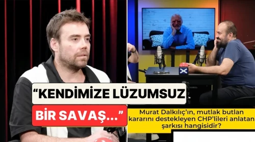 Murat Dalkılıç, "Soğuk Savaş" Programında "Mutlak Butlan" Konusunu Değerlendirdi!