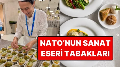 Ünlü Şeflerden NATO'ya Özel Görsel Şölen: Sanat Eseri Gibi Tabaklar Sergilendi!