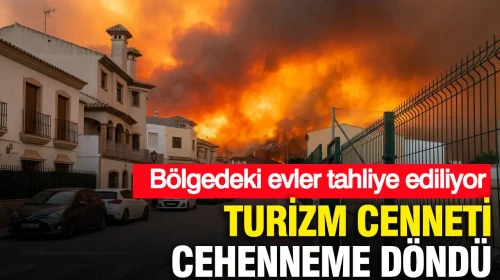 İspanya'da Orman Yangını: Turizm Cenneti Tehlikede, Evler Tahliye Ediliyor!