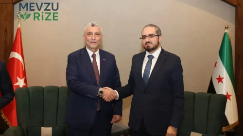 "Suriye Yatırım Ajansı Başkanı Ramadan ile Şam'da Görüşen Bakan Bolat, İşbirliklerinin Altını Çizdi"