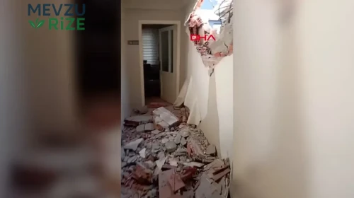 Koltukta Rahatlayan Vatandaşın Yanında İş Makinesi Yıkıma Geçti!