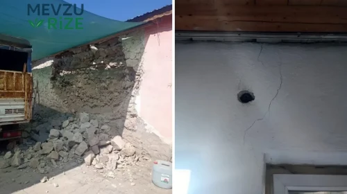 Kayseri'de meydana gelen 4,1 büyüklüğündeki deprem sonrası hasar tespit çalışmaları başladı