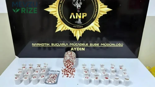 Aydın'da Uyuşturucu Çetesi Çökertildi: Binlerce Sentetik Hap Ele Geçirildi!