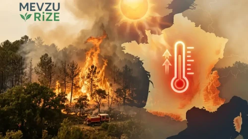Avrupa'yı yakan iklim felaketi... Fransa acı tabloyu ilan etti!
