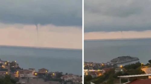 Amasra Açıklarında Hortum Alarmı: Doğanın Gücü Yeniden Gösterdi!