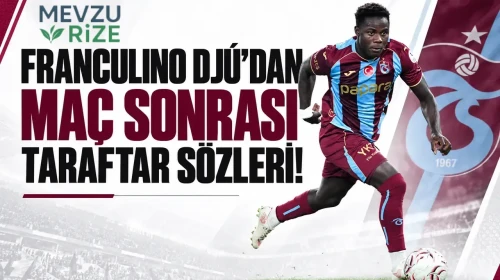 Franculino Djú: "Taraftarlarımız Maçın En Büyük Destekçisi!"