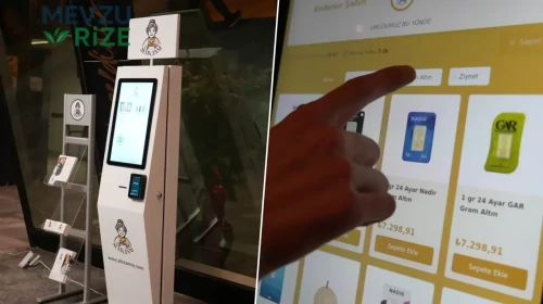 Düğünlerde Çığır Açan Uygulama: Altınlar Artık Kiosk'tan Seçilip Sigortalı Kargo ile Kapınıza Geliyor!