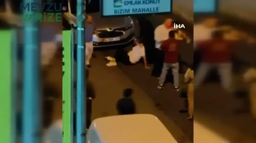 Düğün çıkışı ortalık karıştı: Akrabalar arasında kavga çıktı