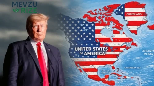 Donald Trump'tan Çarpıcı Harita Paylaşımı: ABD Bayrakları Kanada, Meksika ve Grönland'ı Kapsadı!