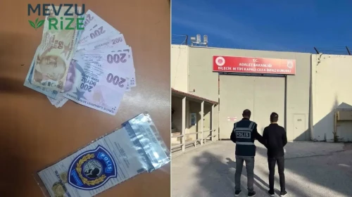 Sahte polis, altın ve paraları alarak kayıplara karıştı; ancak kaçışı beklenildiğinden kısa sürdü!
