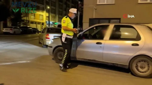 Eskişehir'de aynı polise yeniden yakalanan sürücüye ceza yağdı