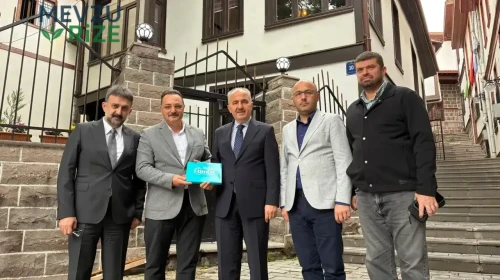 Rize Belediye Başkanı Rahmi Metin, TİMBİR'in Yeni Hizmet Binasını Ziyaret Etti!