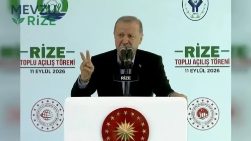 Rize'de 10 milyar liralık projelerin açılışı yapıldı