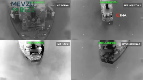 Savaş Gemisine Yapılan Füze Saldırısında 5 Ham Petrol Tankeri Hedef Alındı
